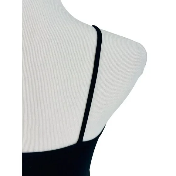 NWT Black Strappy Bralette Crop Top | Baddie Grunge Fairy Streetwear Whimsigoth - Picture 9 of 16